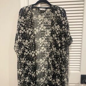 Floral Sheer Kimono Lauren Conrad OS